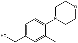 [3-methyl-4-(morpholin-4-yl)phenyl]methanol Structure