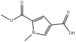 67858-49-5 5-(甲氧基羰基)-1-甲基-1H-吡咯-3-羧酸