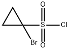 1-BROMOCYCLOPROPANE-1-SULFONYL CHLORIDE Structure