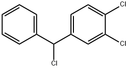1,2-Dichloro-4-[chloro(phenyl)methyl]benzene Structure