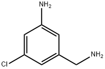 3-(aminomethyl)-5-chloroaniline Struktur