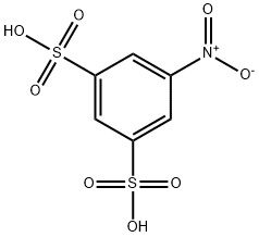 1,3-Benzenedisulfonic acid, 5-nitro- 结构式