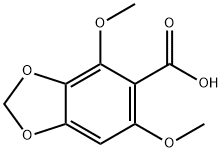 4,6-Dimethoxybenzo[d][1,3]dioxole-5-carboxylic acid Structure