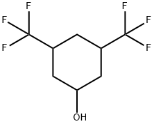 Cyclohexanol, 3,5-bis(trifluoromethyl)- 化学構造式