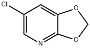 6-氯-[1,3]二氧杂环戊烯并[4,5-B]吡啶 结构式