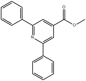 JR-9111, Methyl 2,6-diphenylpyridine-4-carboxylate, 97% 化学構造式