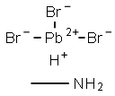 钙钛矿CH3NH3PBBR3 固体 结构式