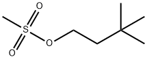 3,3-dimethylbutyl methanesulfonate Structure