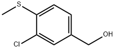 (3-CHLORO-4-(METHYLTHIO)PHENYL)METHANOL Struktur