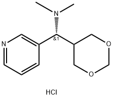 ドクスピコミン塩酸塩 化学構造式