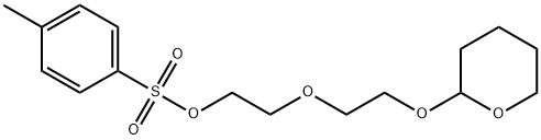 Ethanol, 2-[2-[(tetrahydro-2H-pyran-2-yl)oxy]ethoxy]-, 1-(4-methylbenzenesulfonate) Struktur