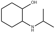 2-[(propan-2-yl)amino]cyclohexan-1-ol Structure