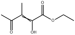 2-Pentenoic acid, 2-hydroxy-3-methyl-4-oxo-, ethyl ester Structure