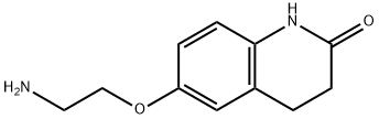 6-(2-aminoethoxy)-1,2,3,4-tetrahydroquinolin-2-one Struktur