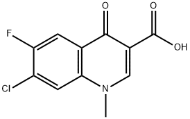 Norfloxacin Impurity 1 化学構造式