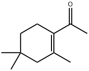 1-(2,4,4-TRIMETHYL-CYCLOHEX-1-ENYL)-ETHANONE,70092-25-0,结构式