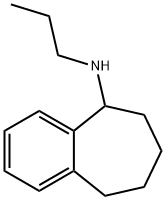 5H-Benzocyclohepten-5-amine, 6,7,8,9-tetrahydro-N-propyl- Struktur
