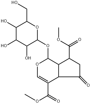 (1S)-1α-(β-D-グルコピラノシルオキシ)-1,4aα,5,6,7,7aα-ヘキサヒドロ-5-オキソシクロペンタ[c]ピラン-4,7α-ジカルボン酸ジメチル