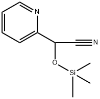 2-(pyridin-2-yl)-2-[(trimethylsilyl)oxy]acetonitrile Structure