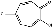 2,4,6-Cycloheptatrien-1-one, 2,5-dichloro-,7157-27-9,结构式