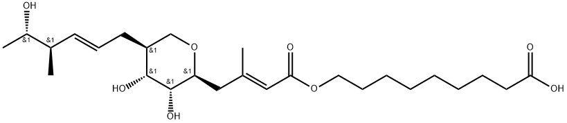 Pseudomonic acid C Struktur