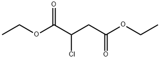 Butanedioic acid, 2-chloro-, 1,4-diethyl ester 化学構造式