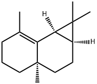 1H-Cyclopropa[a]naphthalene, 1a,2,3,3a,4,5,6,7b-octahydro-1,1,3a,7-tetramethyl-, (1aS,3aR,7bR)- Structure