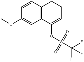 7-甲氧基-3,4-二氢萘-1-基三氟甲磺酸盐,724707-85-1,结构式