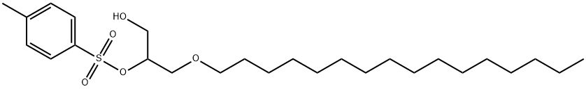 1-O-Hexadecyl-2-O-tosyl-glycerin Structure