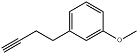 Benzene, 1-(3-butyn-1-yl)-3-methoxy- Structure