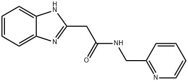 726152-30-3 2-(1H-苯并[D]咪唑-2-基)-N-(吡啶-2-基甲基)乙酰胺