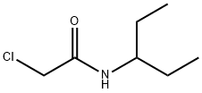 Acetamide, 2-chloro-N-(1-ethylpropyl)- Struktur