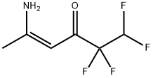 4-Hexen-3-one, 5-amino-1,1,2,2-tetrafluoro-, (4Z)- Struktur