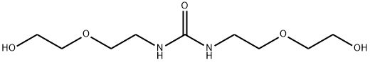 N,N''-Bis[2-(2-hydroxyethoxy)ethyl]-urea 结构式