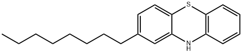 2-辛基-10H-吩噻嗪, 73005-57-9, 结构式