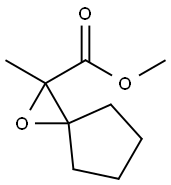 1-Oxaspiro[2.4]heptane-2-carboxylic acid, 2-methyl-, methyl ester Structure