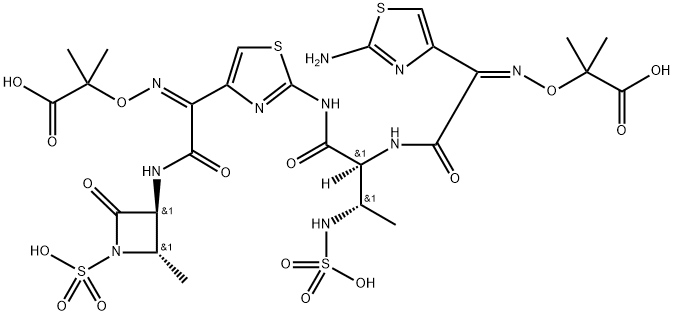 Aztreonam Impurities 06 化学構造式
