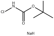 Carbamic acid, N-chloro-, 1,1-dimethylethyl ester, sodium salt (1:1) Structure