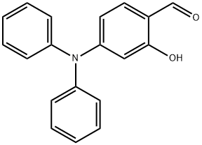 Benzaldehyde, 4-(diphenylamino)-2-hydroxy- Structure