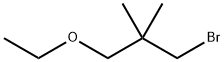 Propane, 1-bromo-3-ethoxy-2,2-dimethyl- 化学構造式