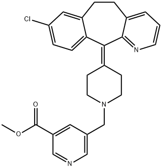 Rupatadine Impurity 13 化学構造式