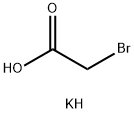 Acetic acid, bromo-, potassium salt (9CI) 化学構造式