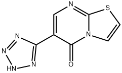 6-(1H-1,2,3,4-tetrazol-5-yl)-5H-[1,3]thiazolo[3,2-a]pyrimidin-5-one 结构式