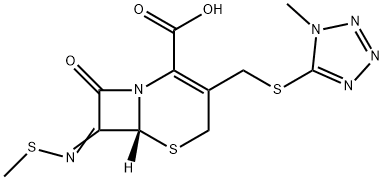 CEFMETAZOLE IMPURITY, 73707-53-6, 结构式