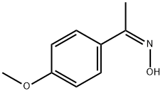(NZ)-N-[1-(4-methoxyphenyl)ethylidene]hydroxylamine 化学構造式