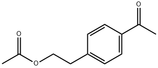 Ethanone, 1-[4-[2-(acetyloxy)ethyl]phenyl]- Structure