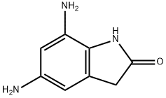2H-Indol-2-one, 5,7-diamino-1,3-dihydro- Struktur