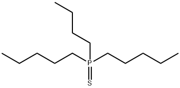 butyldipentylphosphine sulfide Struktur