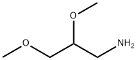 1-Propanamine, 2,3-dimethoxy- Structure