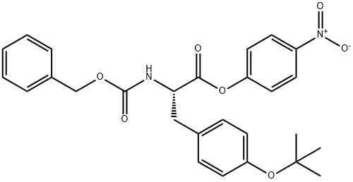 Z-TYR(TBU)-ONP 结构式